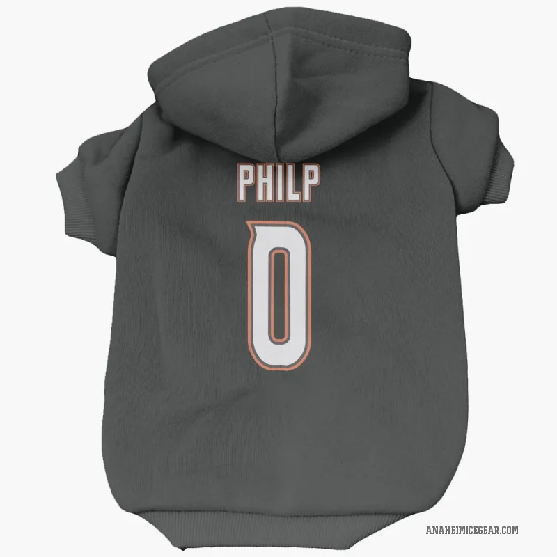 Noah Philp  Black Anaheim Ducks  Cat & Dog Pet Hoodie