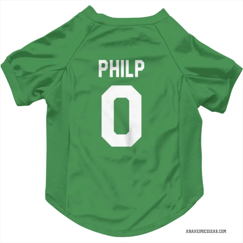 Noah Philp  Green Anaheim Ducks  Cat & Dog Pet Jersey
