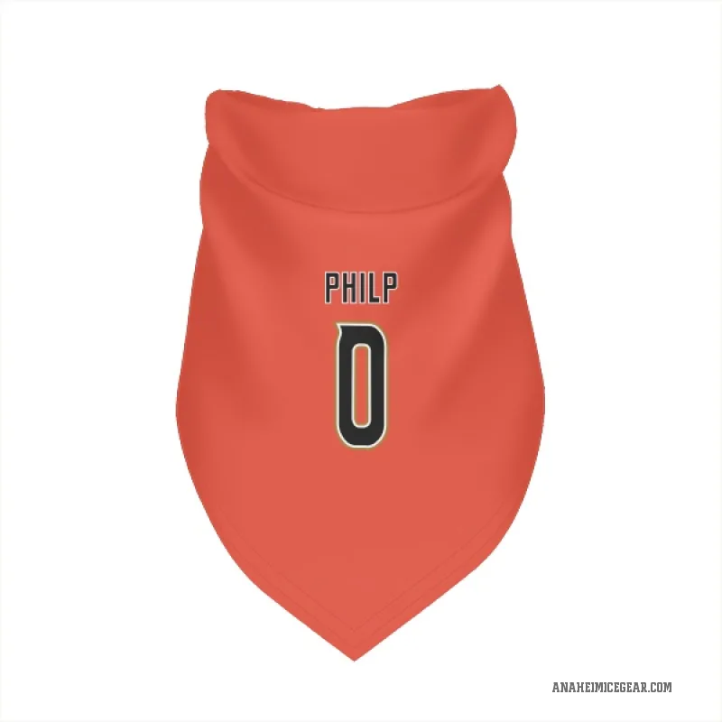 Noah Philp  Orange Anaheim Ducks  Cat & Dog Pet Bandana
